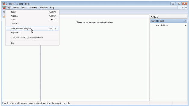 add-remove-snap-in-console