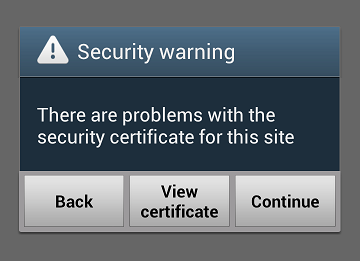 android-ssl-error