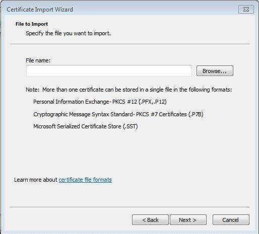 Certificate-Import-Wizard