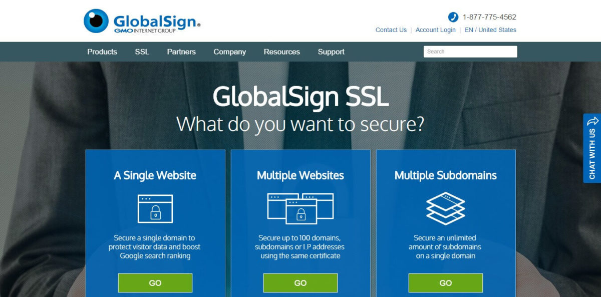  GlobalSign SSL Certificate