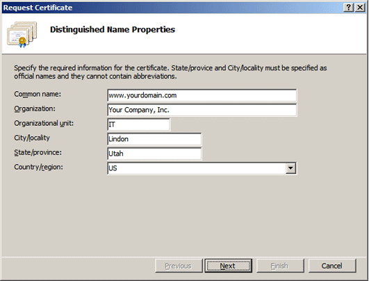 csr properties to add