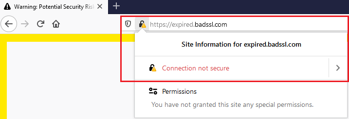 firefox-connection-not-secure
