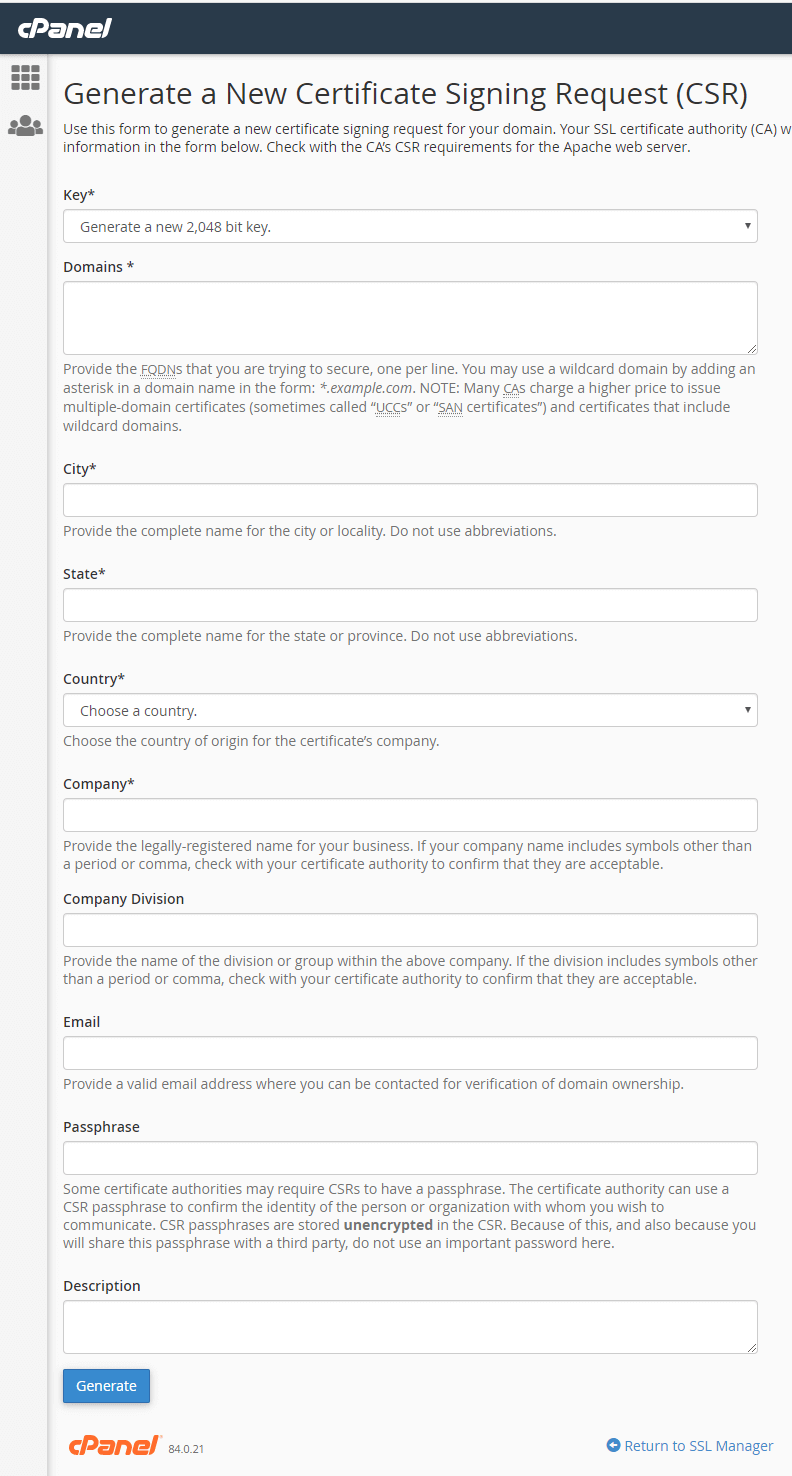 c-panel-ssl-tls-generate-csr-form