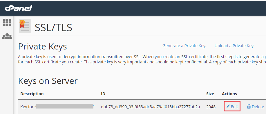 c-panel-ssl-tls-private-key-edit