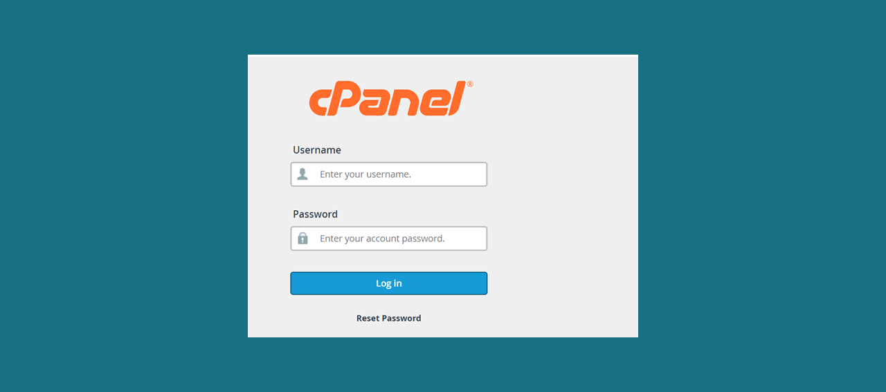 cpanel-login-screen