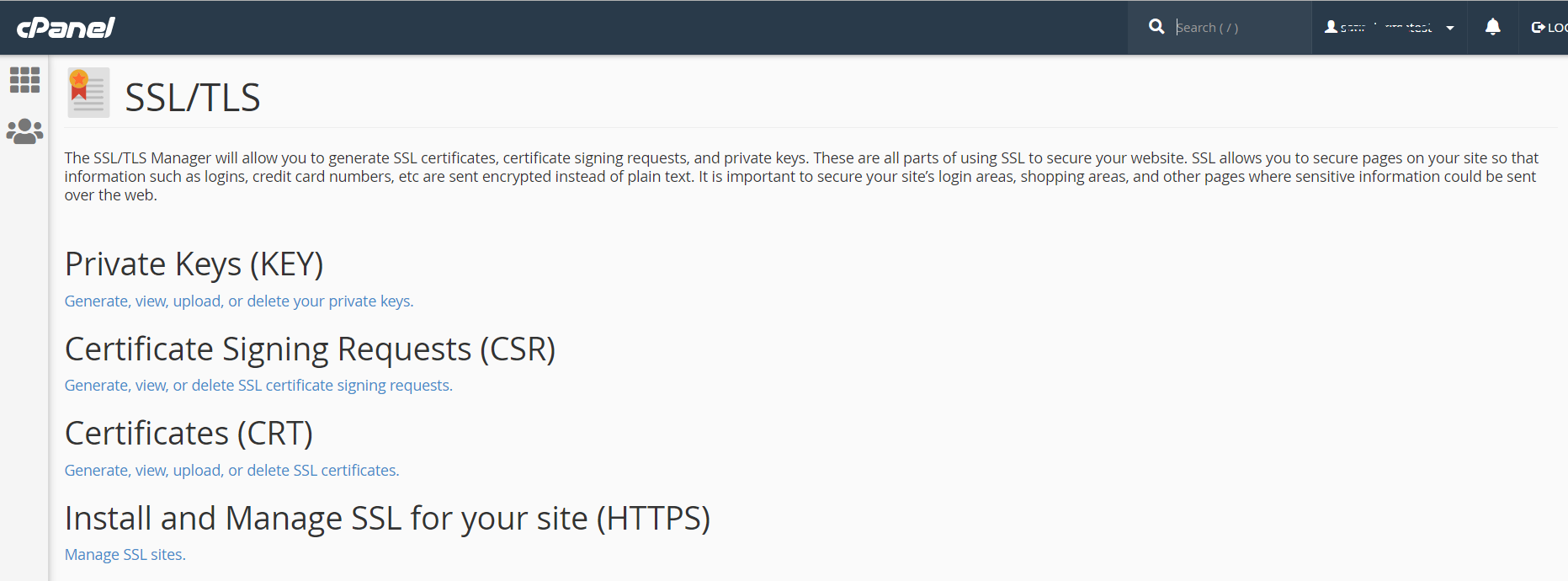 ssl-tls-manager-cpanel